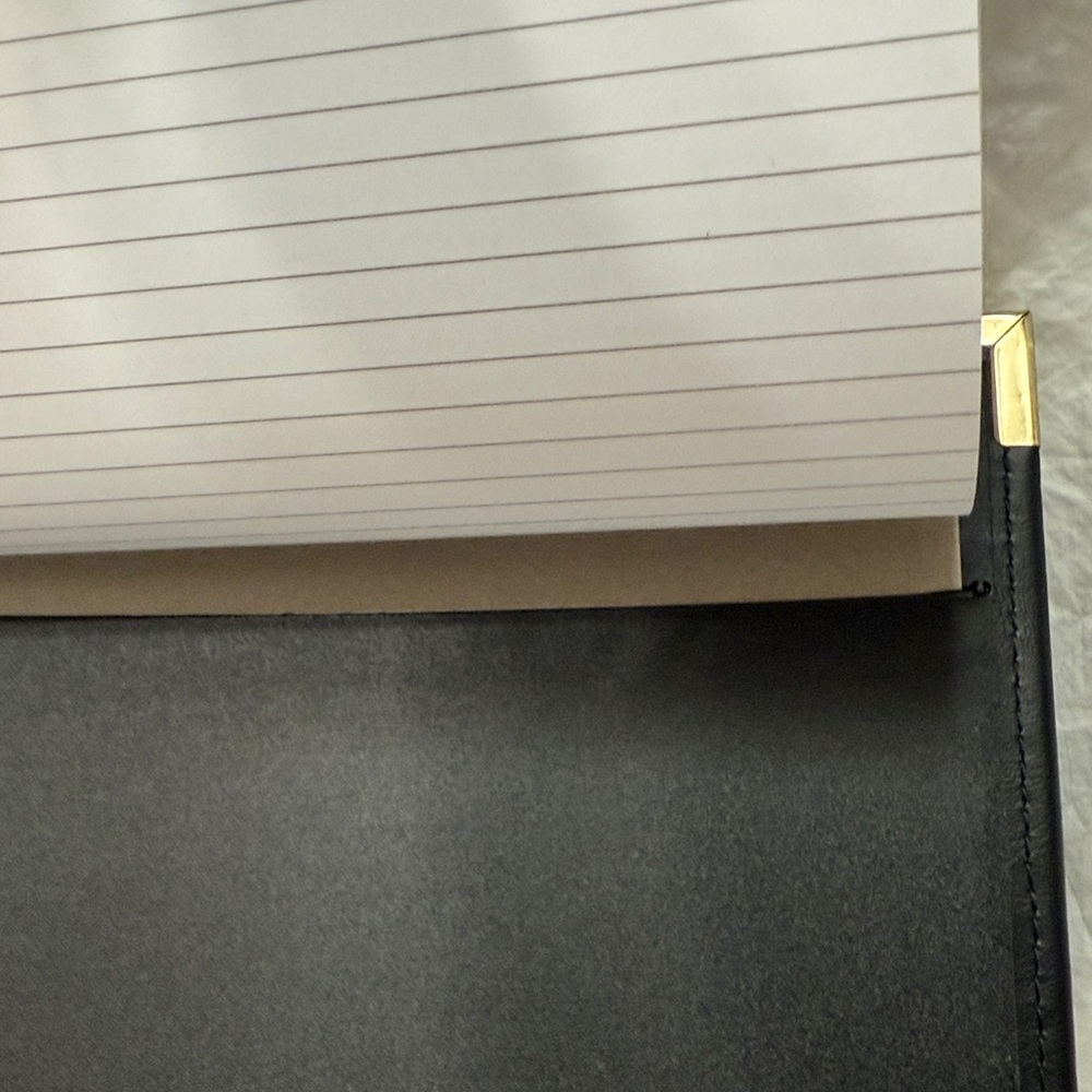 Samsill Classic Collection Business Portfolio - Black Document Organizer Folder - Picture 15 of 15